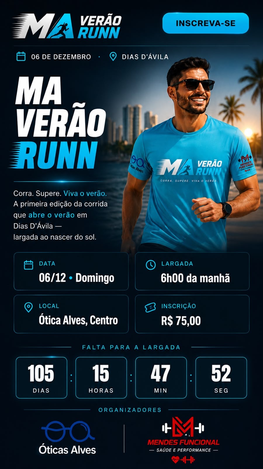 MA Verão Runn — 06 de dezembro, Dias d'Ávila - BA